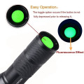 Resplandor impermeable en la oscuridad G700 E17 Tipo bicicleta Zoomable Latern Luz de la lámpara y 9 LED Set de luz trasera